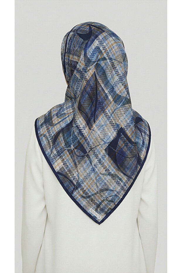 وشاح من الرايون بنقشة يانسيما - 4