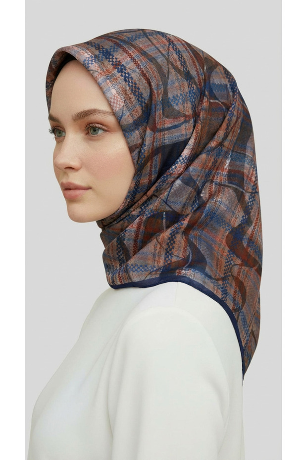 Yansima Patterned Rayon Scarf - 2