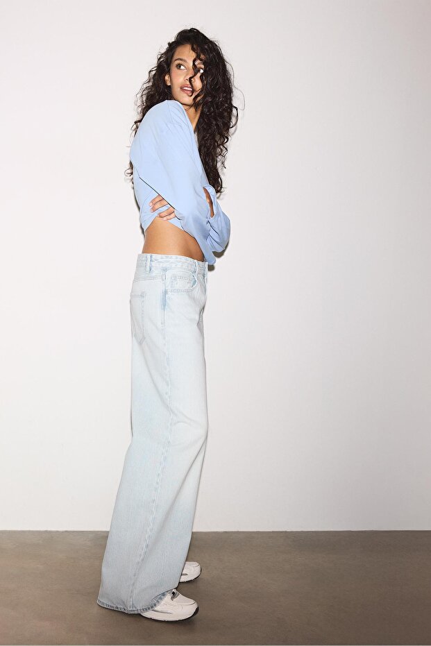 Geniş paça jean - 1