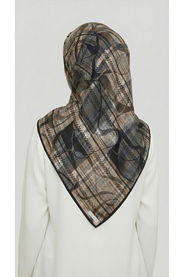 Yansima Patterned Rayon Scarf - 3