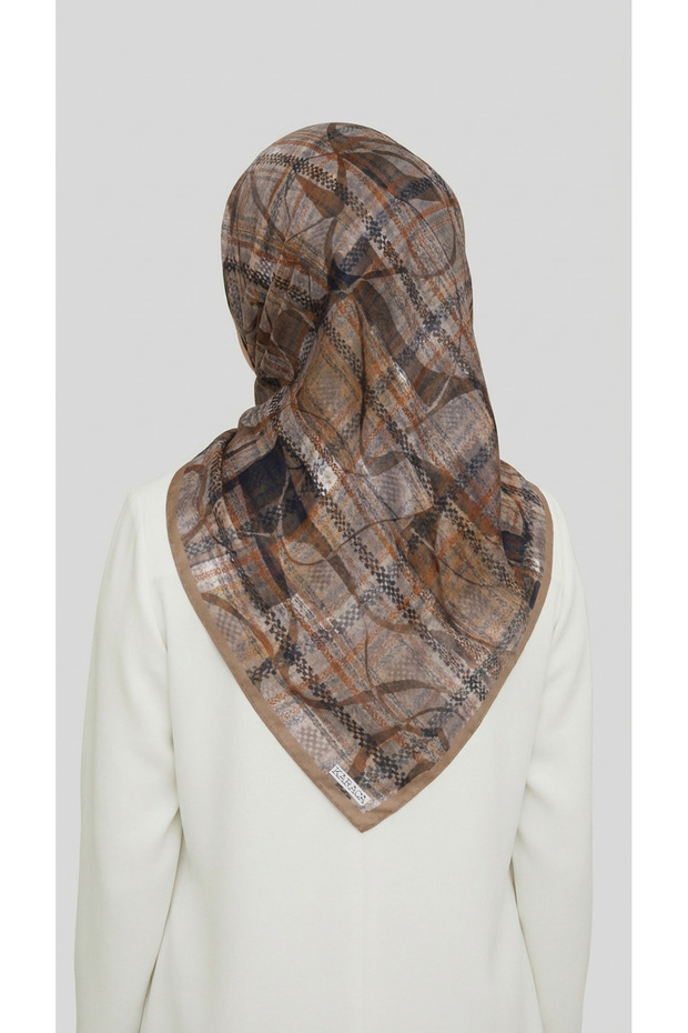 وشاح من الرايون بنقشة يانسيما - 2