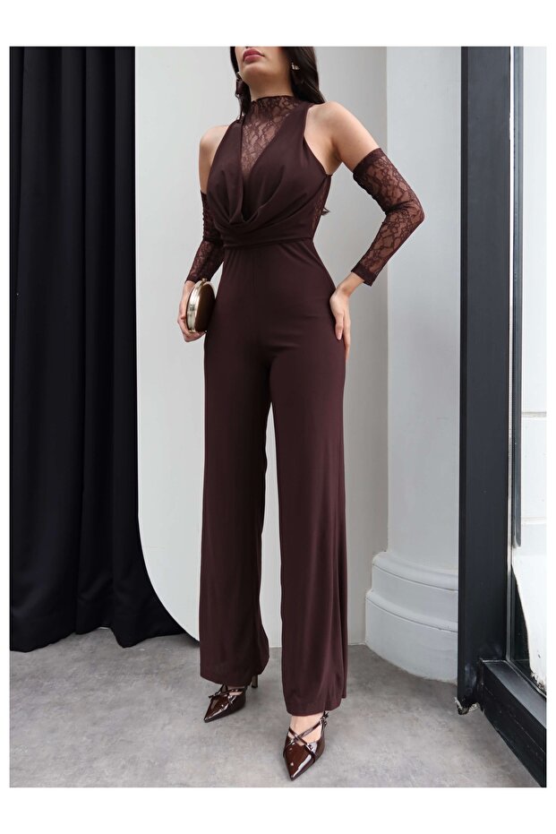 Degaje Yaka Dantelli Tulum - 3