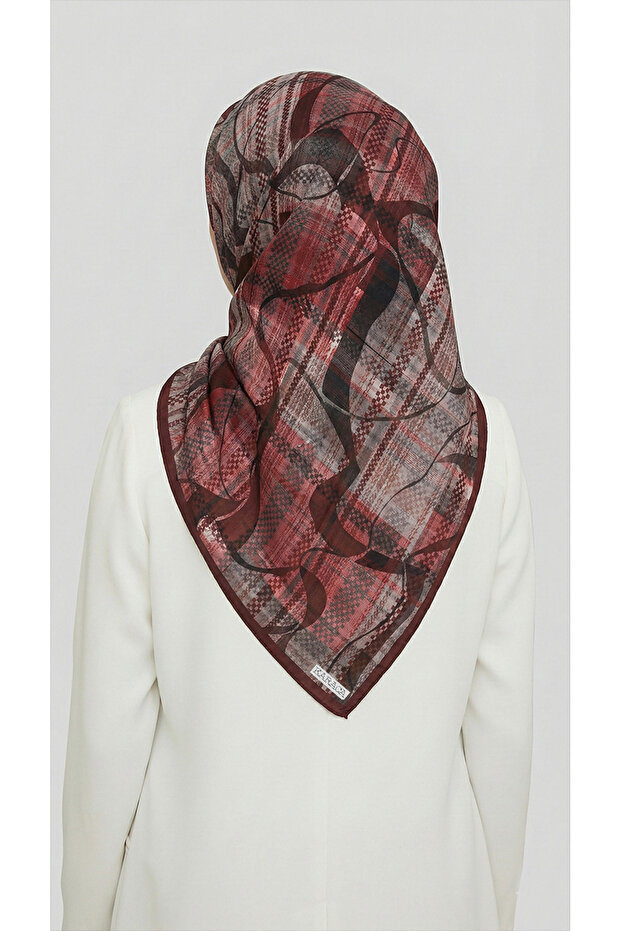 وشاح من الرايون بنقشة يانسيما - 6