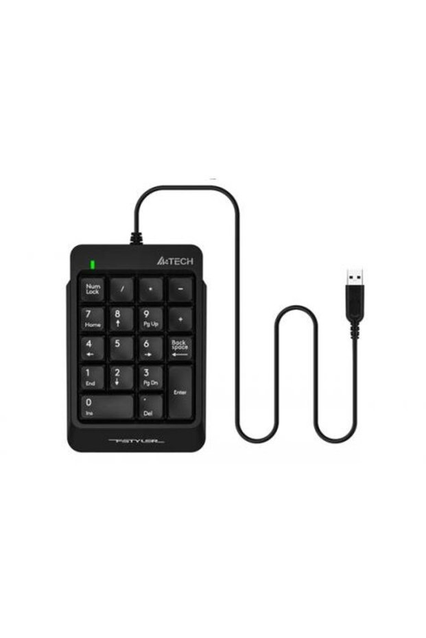 FK-13P-BK 18 πλήκτρα, USB Μαύρο