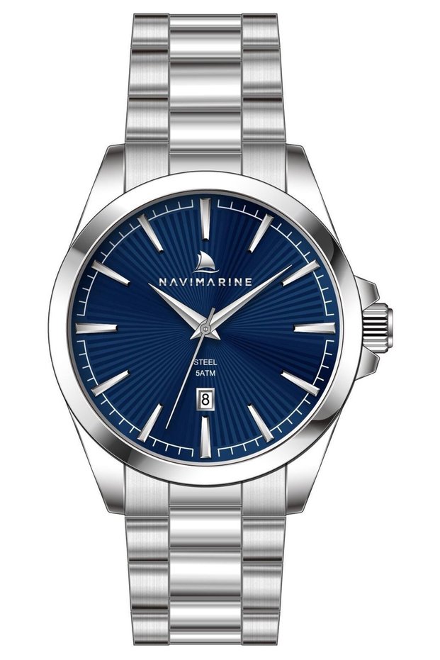 Silver Steel Cord Men's Wristwatch L-Nt0024-3