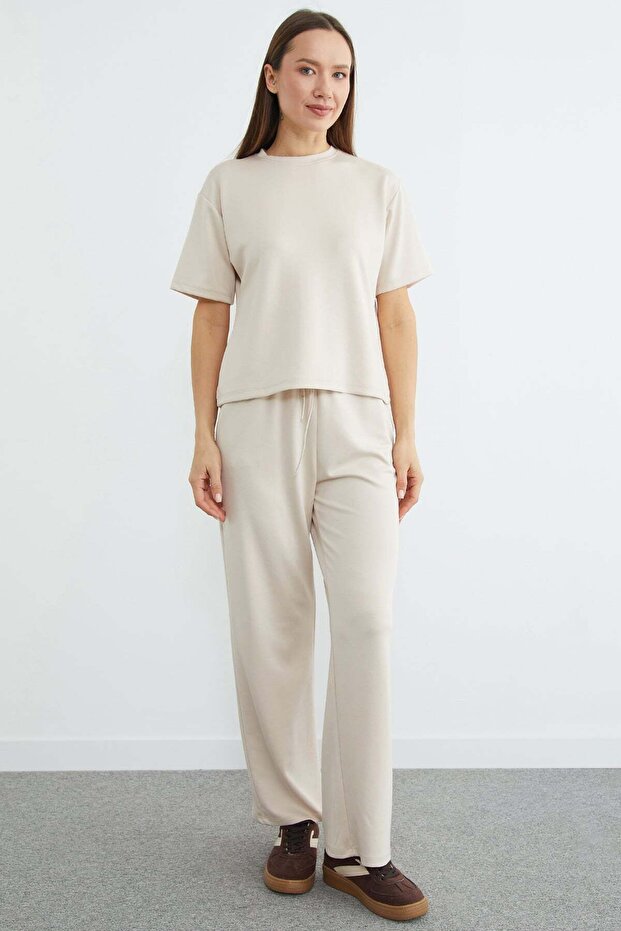 Basic Kısa Kollu Modal 2 Li Takım - 1