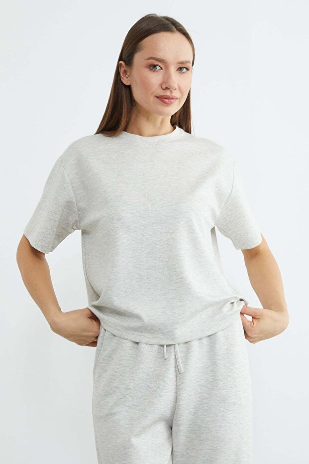 Basic Kısa Kollu Modal 2 Li Takım - 5