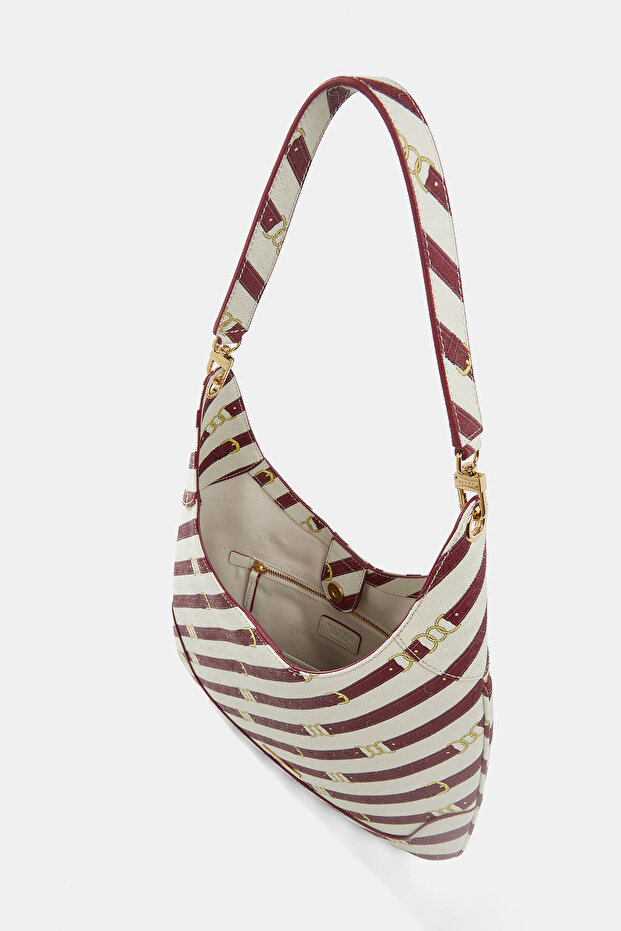 KREM MONOGRAM ÇANTA - 5