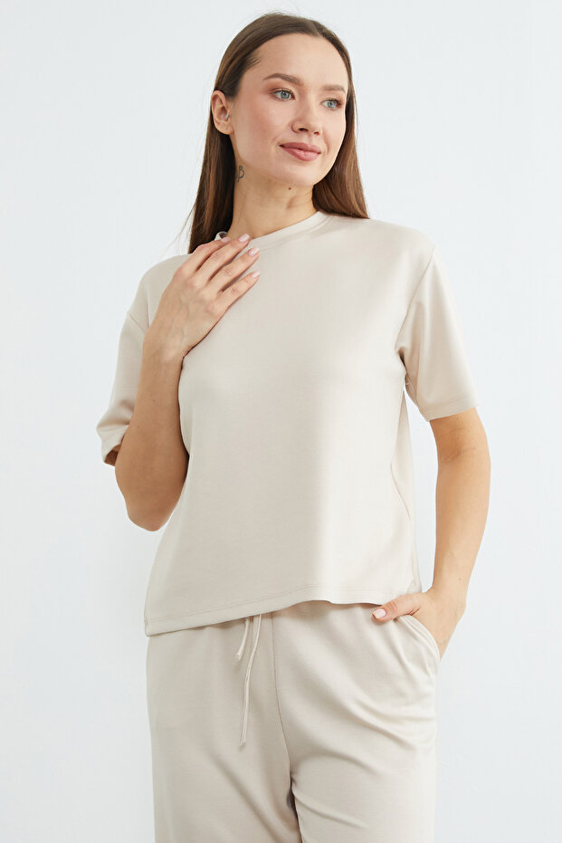 Basic Kısa Kollu Modal 2 Li Takım - 4