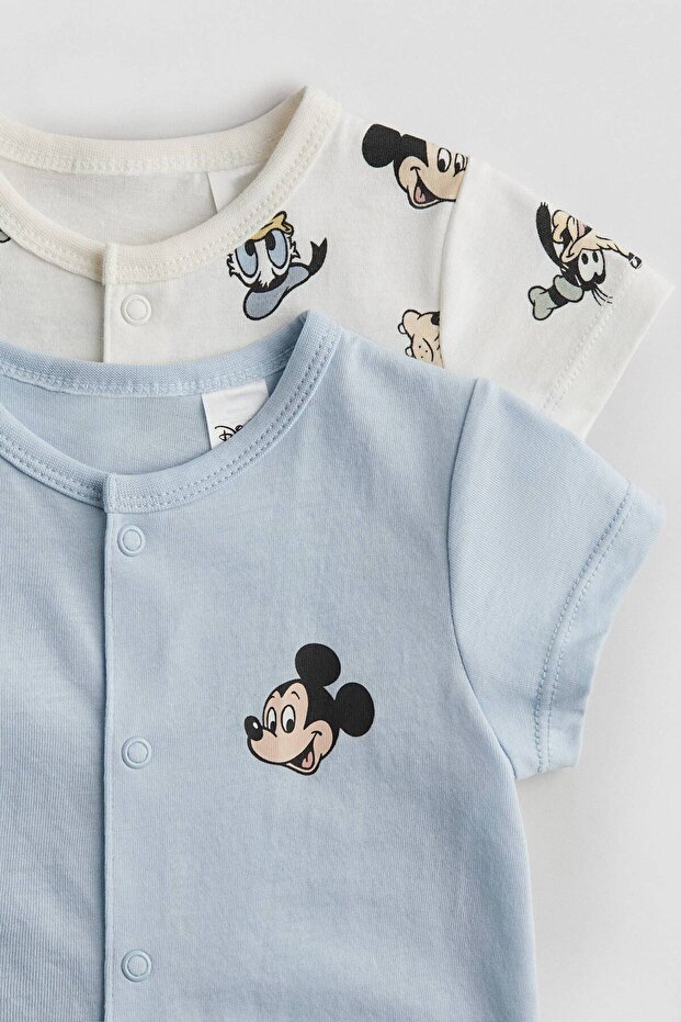 2'li Baskılı Pijama - 2