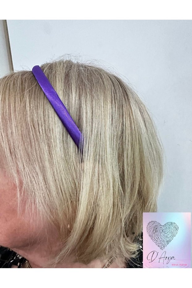 Dd737 Thin Satin Hair Crown for Women & Girls & Children – Soft Textured Accessory for Daily and Special Occasions