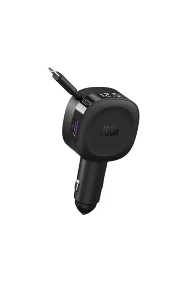 شاحن سيارة مزود بكابل USB-C، بقوة 60 واط