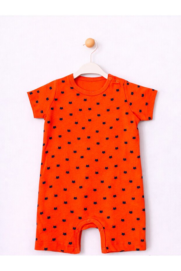 Summer Patterned Baby Girl Jumpsuit