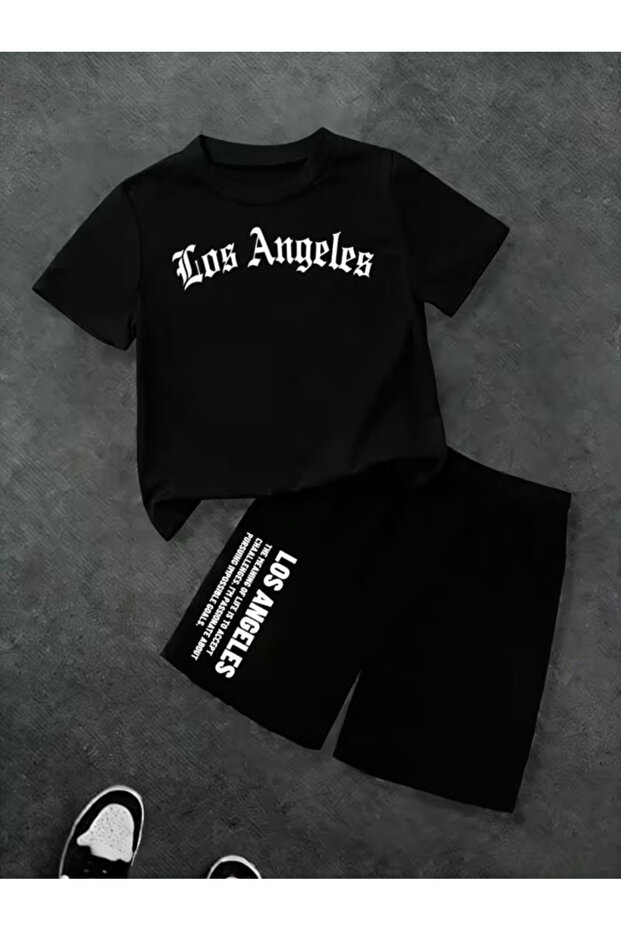 Children's T-Shirt and Pocket Shorts Set