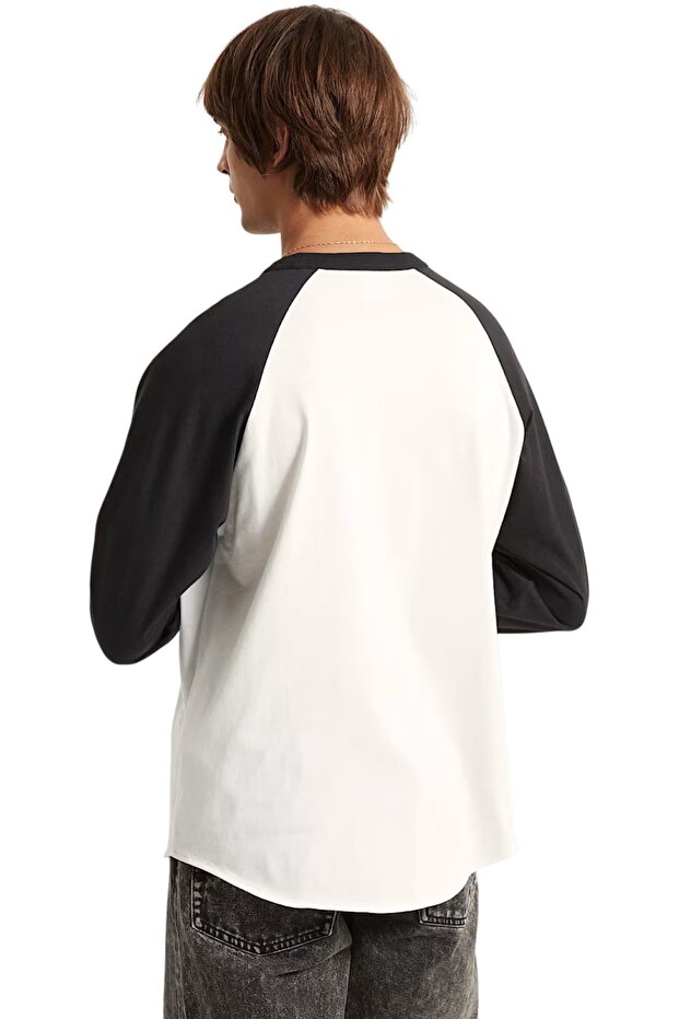 Core Raglan Ls Blk Tişört - 4