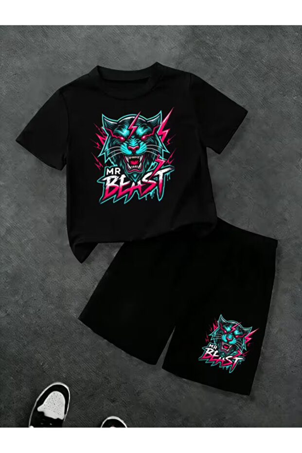 Children's T-Shirt and Pocket Shorts Set