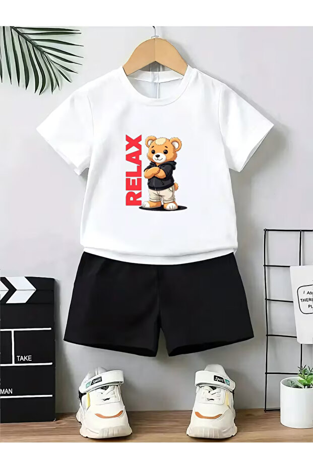 Children's T-Shirt and Pocket Shorts Set