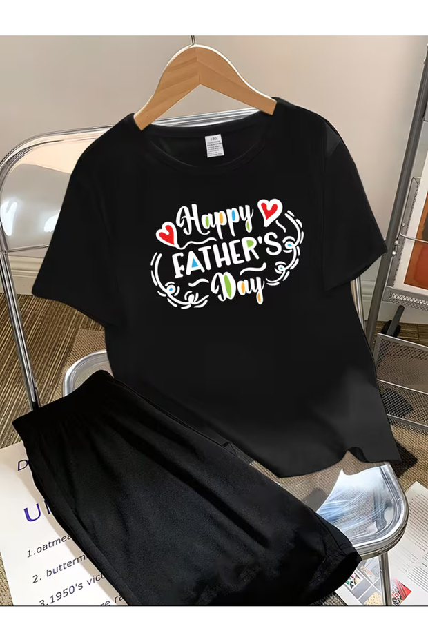 Children's T-Shirt and Pocket Shorts Set