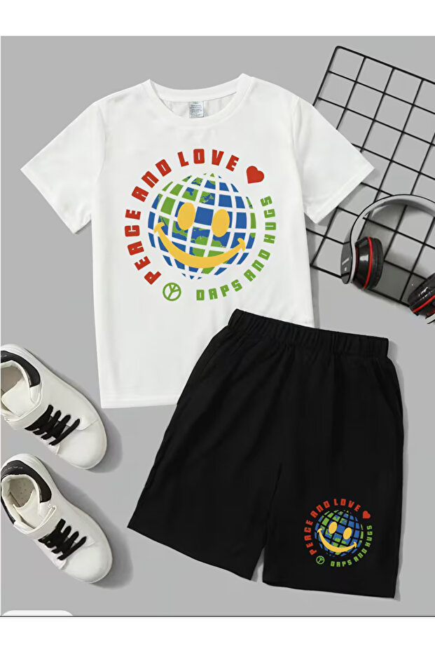 Children's T-Shirt and Pocket Shorts Set