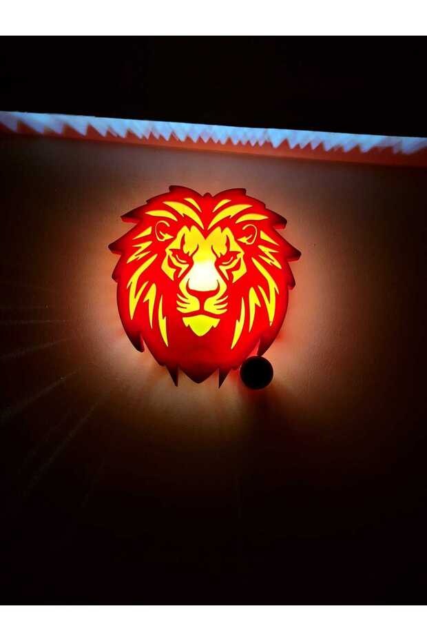 Aslan Kafası Duvar & Gece Lambası