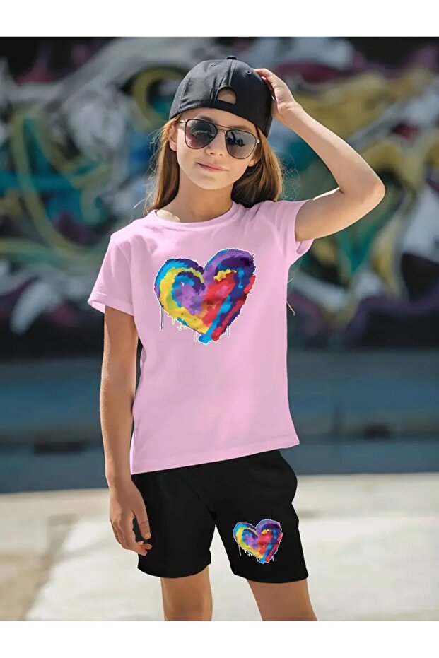 Children's T-Shirt and Pocket Shorts Set