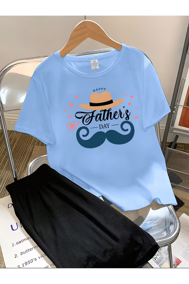 Children's T-Shirt and Pocketed Shorts Set