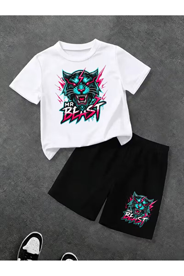 Children's T-Shirt and Pocket Shorts Set