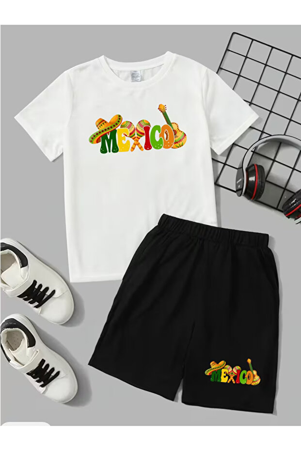 Children's T-Shirt and Pocket Shorts Set