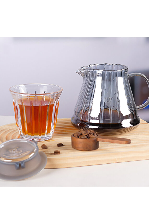 سيرفر تقطير القهوة المختصة منحنيات - 600 مل - 6