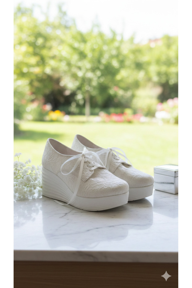 Women's Wedge Heeled Very Stylish and Comfortable Wedding Dress Evening Dress Shoes