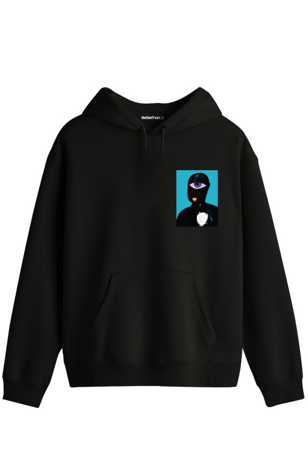 Oracle Eye Printed Unisex Hooded Collar Hoodie