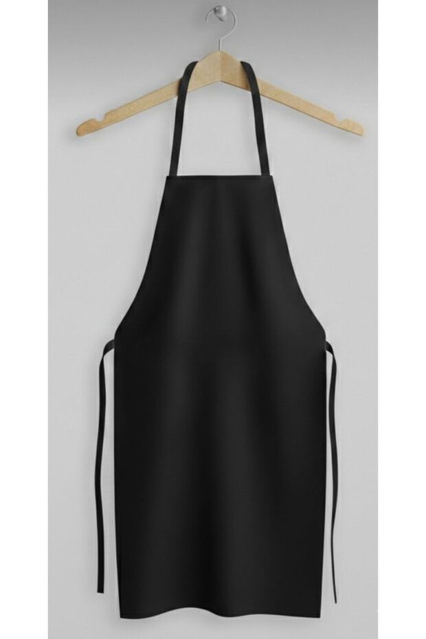 Fade-Resistant Kitchen Apron/Black