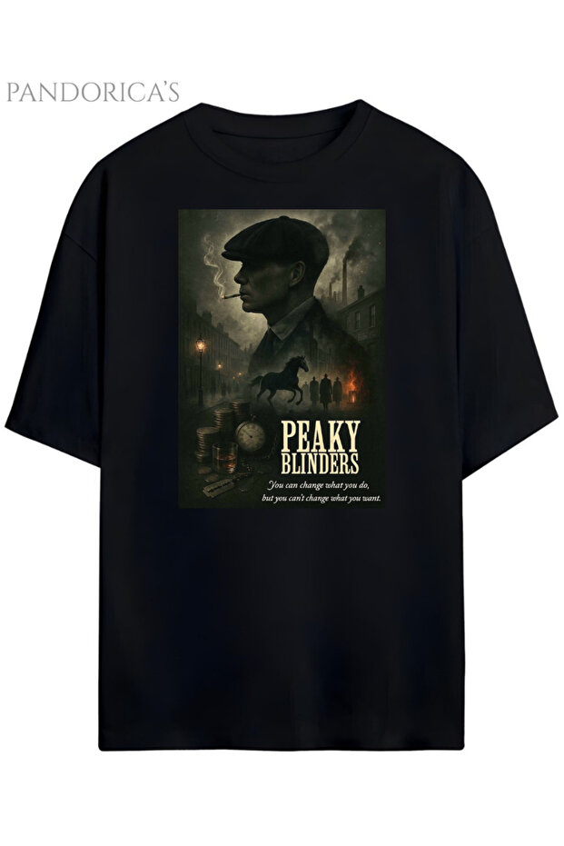 Pandorica's Peaky Blinders Thomas Shelby Design Unisex Cotton T-Shirt