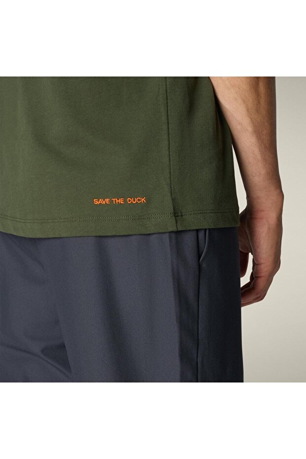 Erkek T-shirt Yeşil - Bram - 4