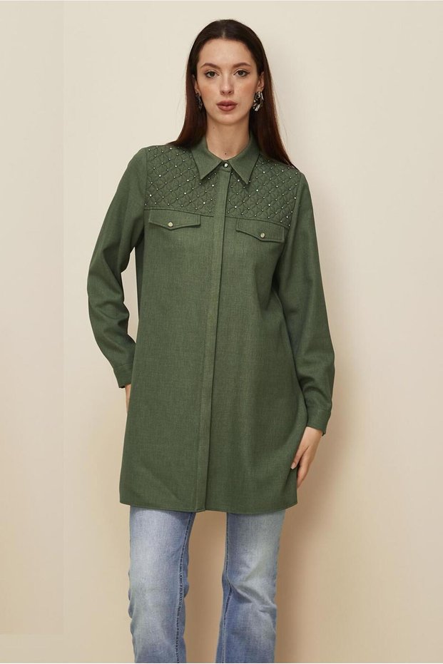 Shirt Collar Tunic 46212