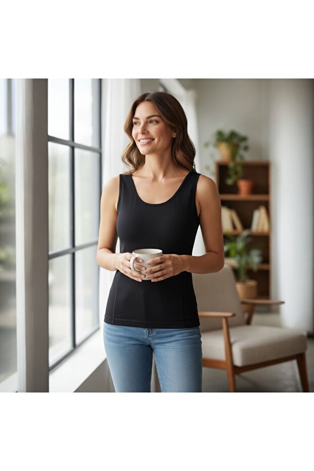 Anti-Cellulite T-Shirt | Athlete, Emana ® Mineral Technology, Seamless Firming, Smooth Appearance