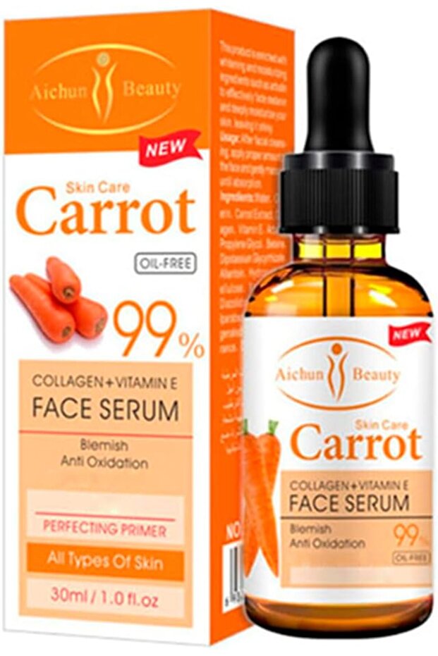 Serum 99% Vitamin E Collagen Face Lifting Smoothing Oil Control Acne Perfecting Primer