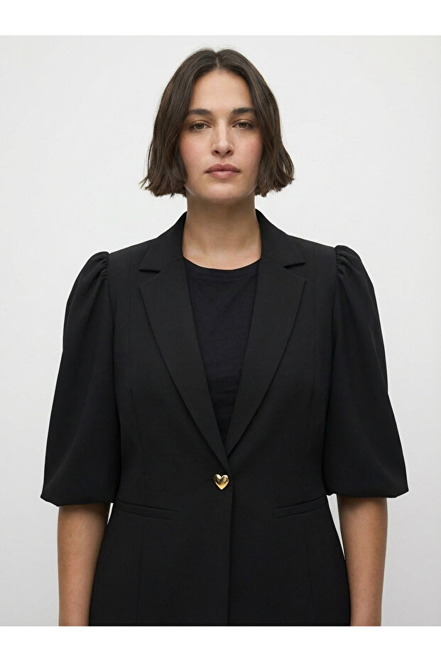 سترة بأكمام بالونية مبطنة - 3