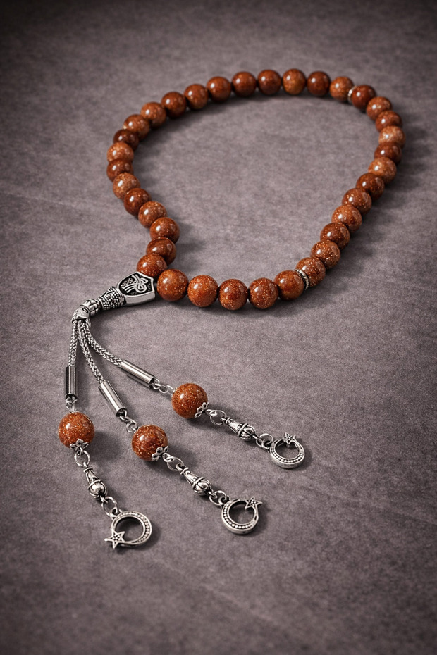Star Stone Natural Stone Rosary