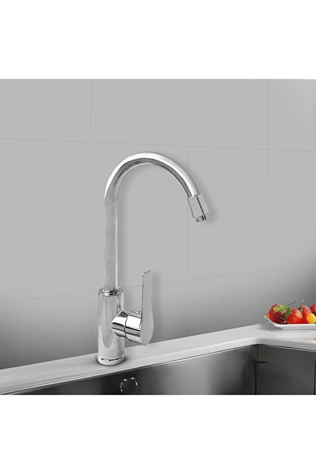 Al-Aayed KM1-1003 Chrome Kitchen Mixer - 6