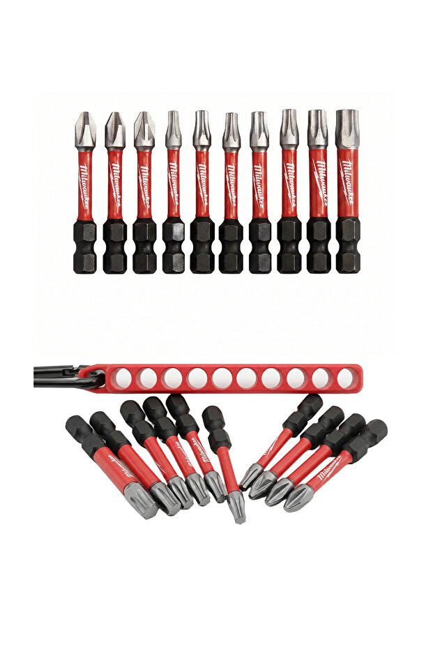 Shockwave 10 Parça Karabinalı Bits Uç Seti - 2