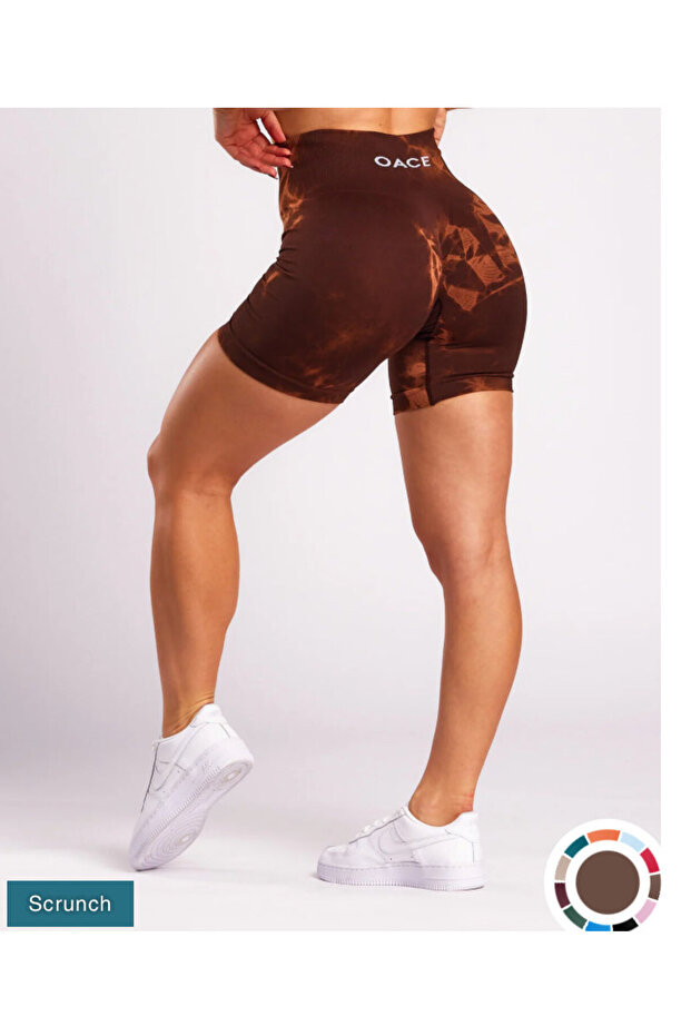 Batik Büzgülü Şort - 1