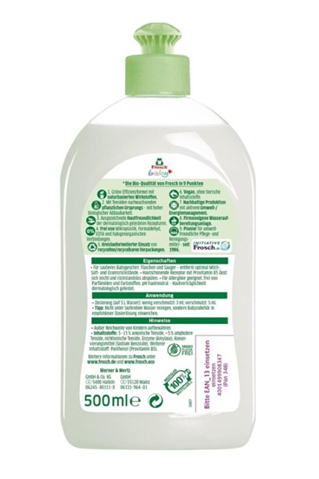 Emzik Ve Biberon Deterjanı 500 Ml - 4