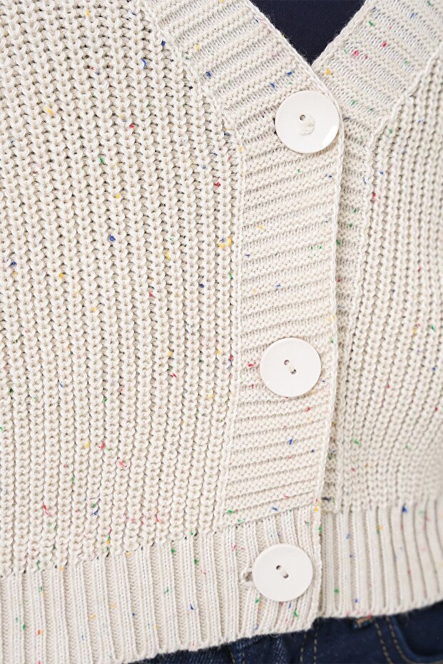 كارديجان قصير منقوش بأزرار من BDART - 5