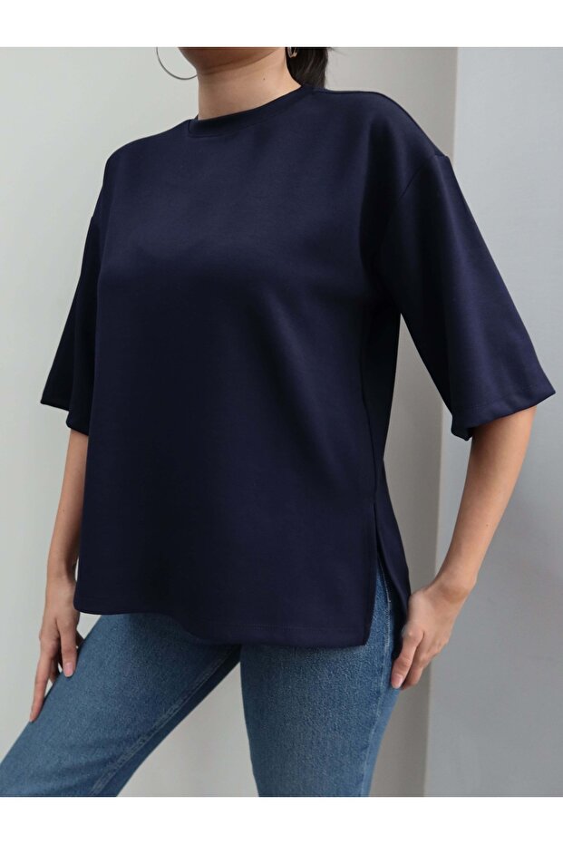 Yan Yırtmaçlı Tshirt - 2