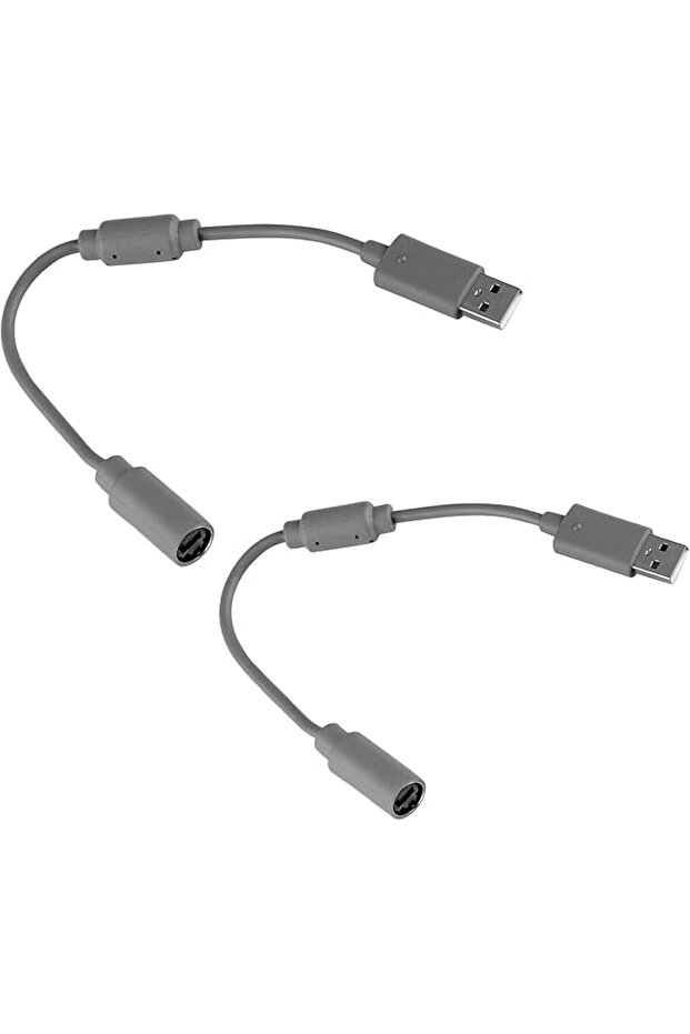 Breakaway Adapter Cable for Xbox 360, 2 Pack Replacement Dongle USB Breakaway Cables for Microsoft X