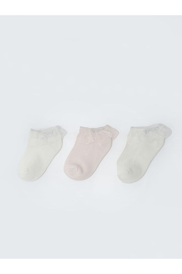 Sparkling Choices Baby Girl Booties Socks 3-Piece from Shining Store