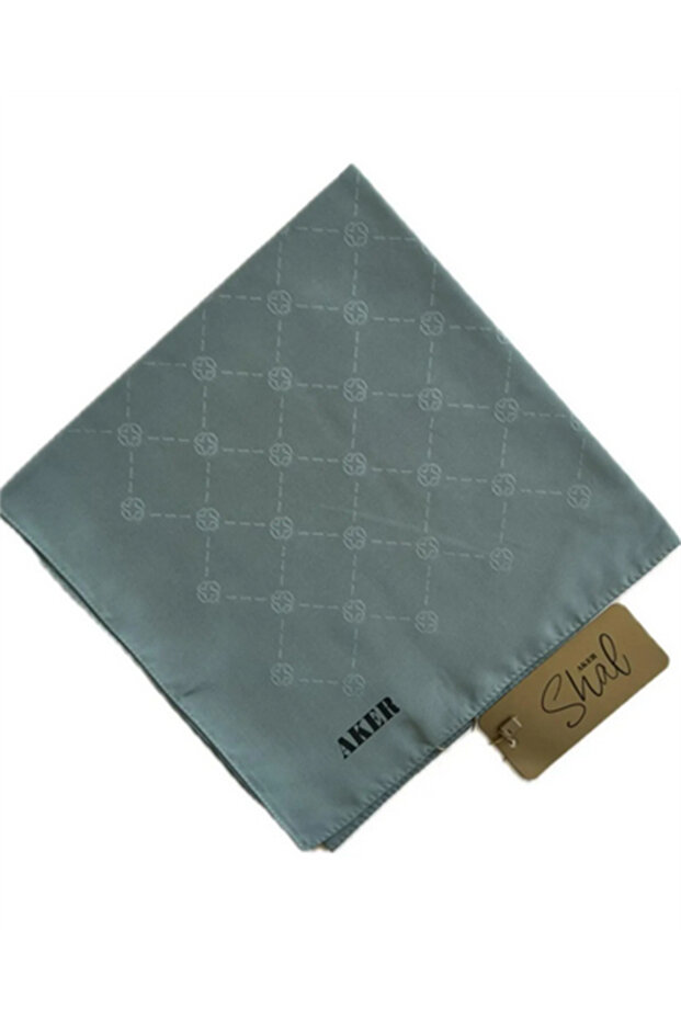 Monogram Eşarp - Su Yeşili 953 - 1