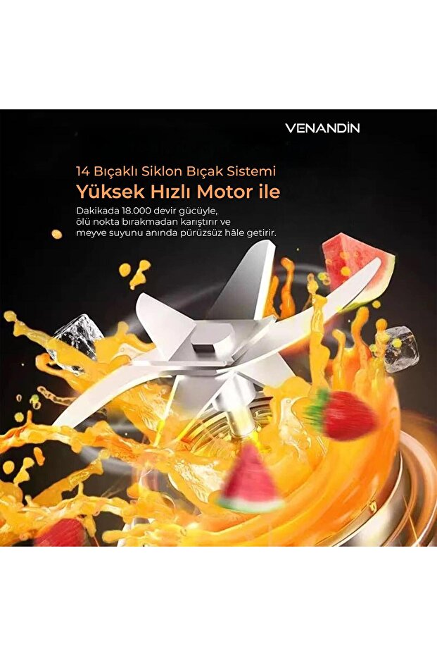 BLENDİC TAŞINABİLİR ŞARJLI KİŞİSEL EL BLENDER - 3