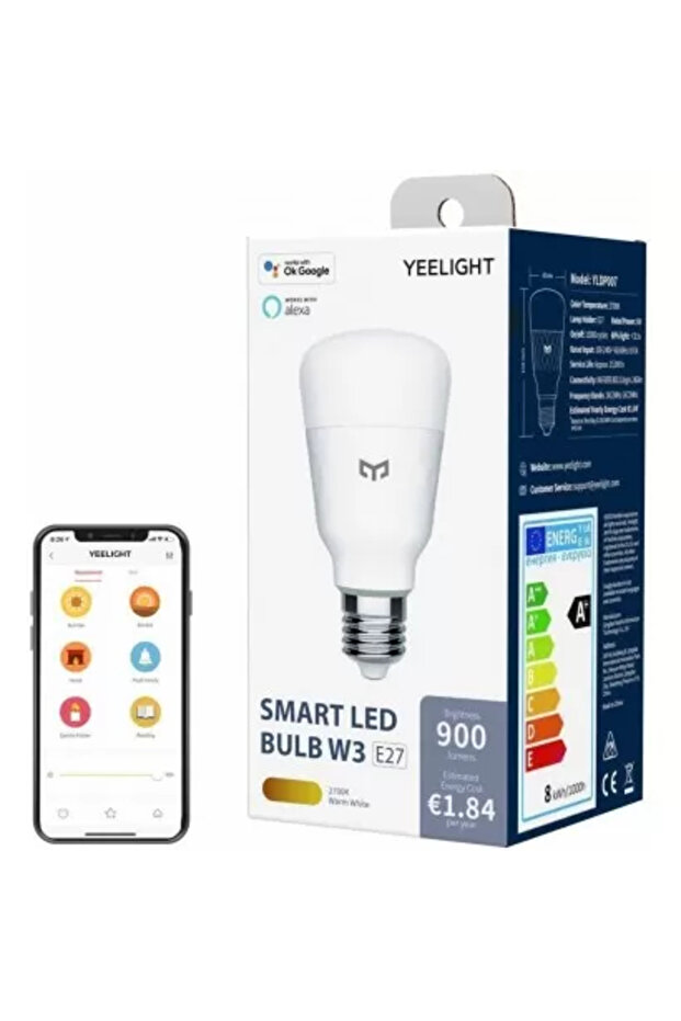 Bec inteligent LED W3 (dimabil), alb - 2